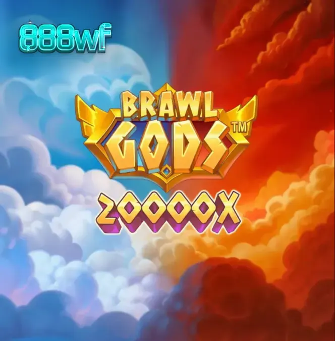 Tampilan visual slot Brawl Gods dengan tema Zeus dan Hades